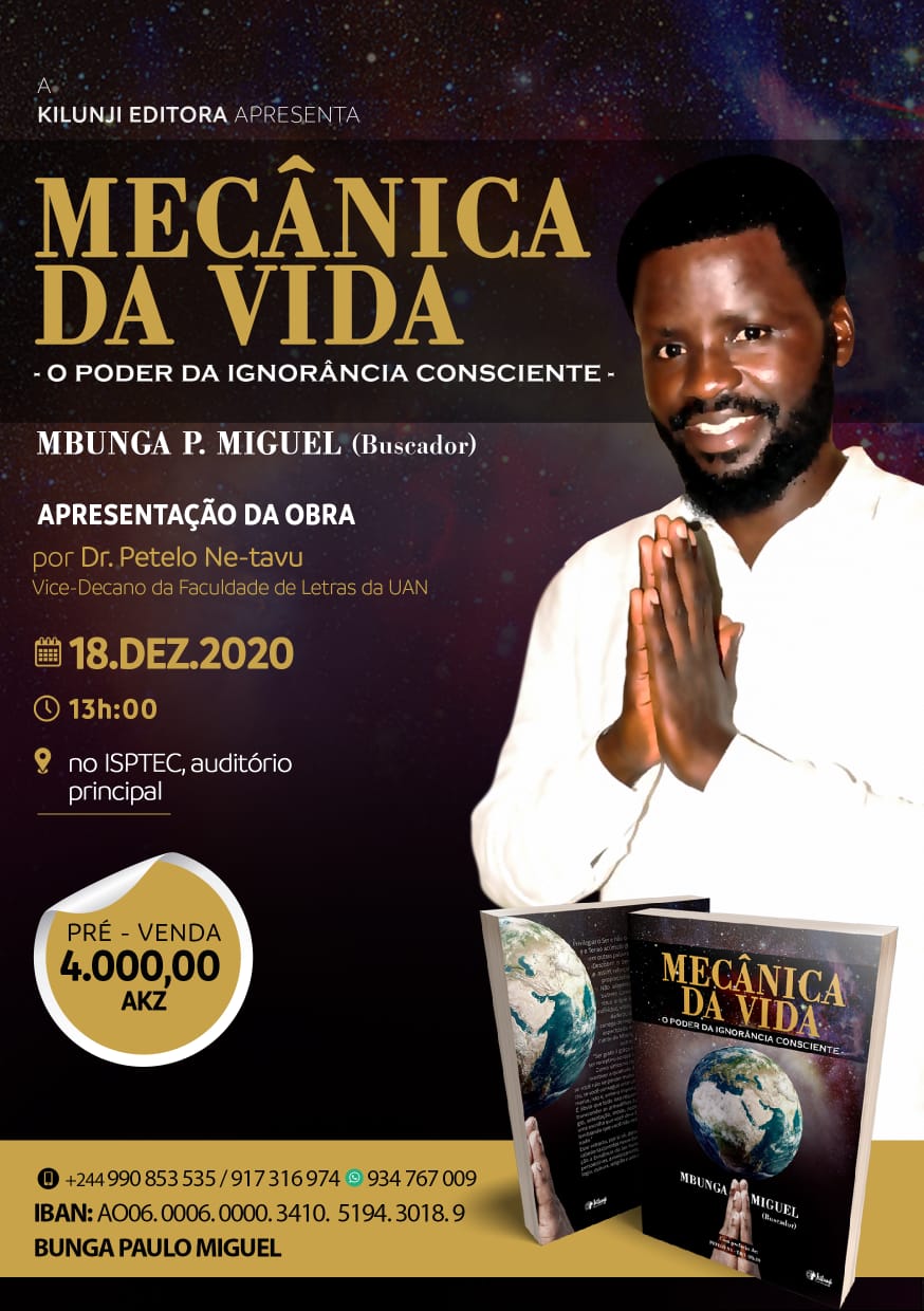 LAN&Ccedil;AMENTO DO LIVRO MEC&Acirc;NICA DA VIDA